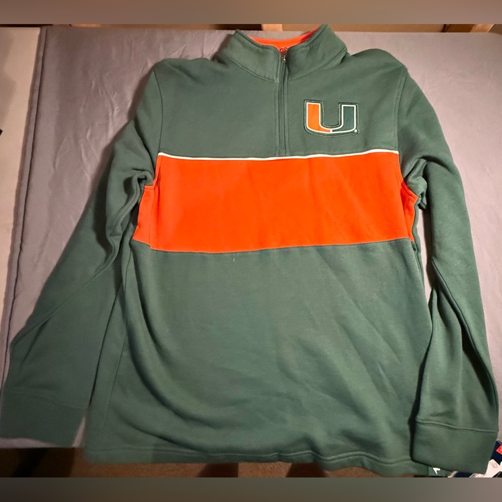 Miami Hurricanes 1/4 Zip